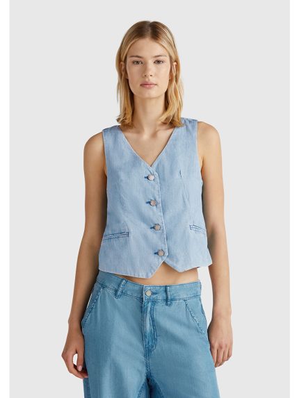 جلیقه جین  بنتتون