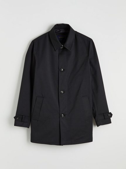 ترنچ کت  سوز بلو