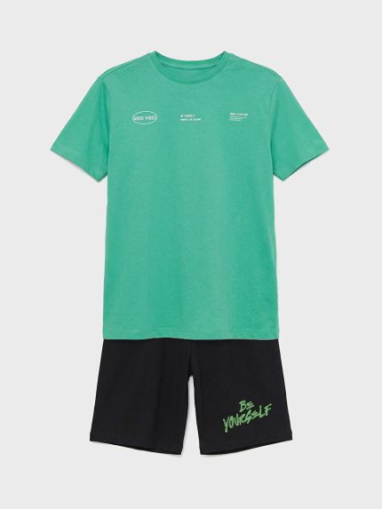 ست پیژامه و شور  ال سی  وایکیکی