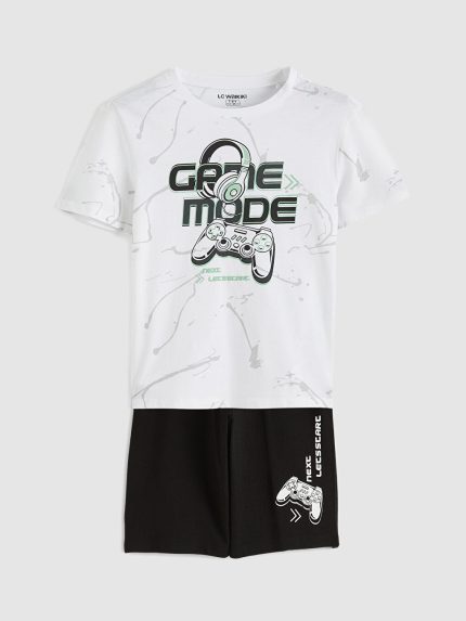 ست پیژامه و شور  ال سی  وایکیکی