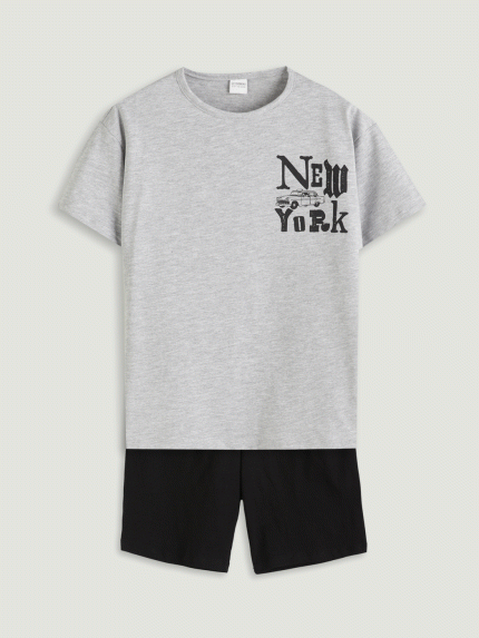 ست پیژامه و شور  ال سی  وایکیکی