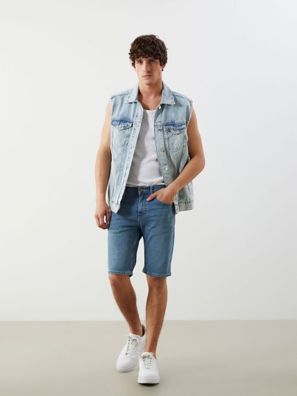 شورت جین  ال سی وایکیکی