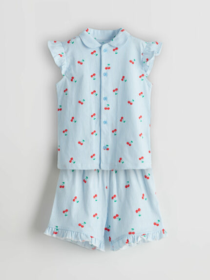 ست پیژامه با شلوارک  ال سی وایکیکی