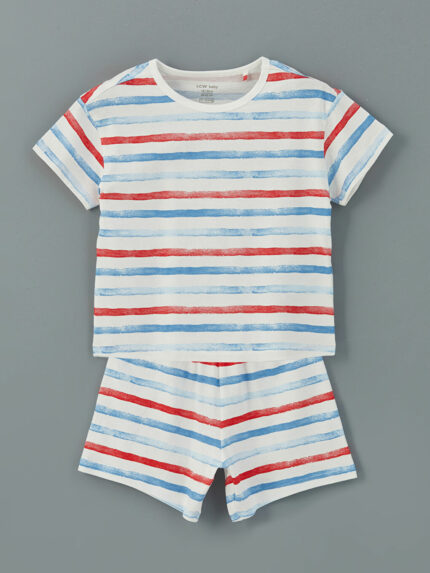 ست پیژامه با شلوارک  ال سی وایکیکی