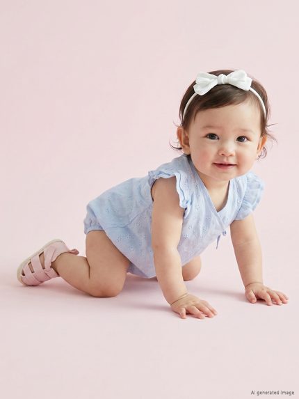 سرهمی نوزاد دختر ال سی وایکیکی کلاسیک