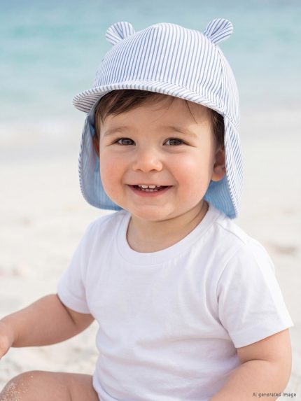 کلاه کپ نوزاد پسر ال سی وایکیکی کلاسیک