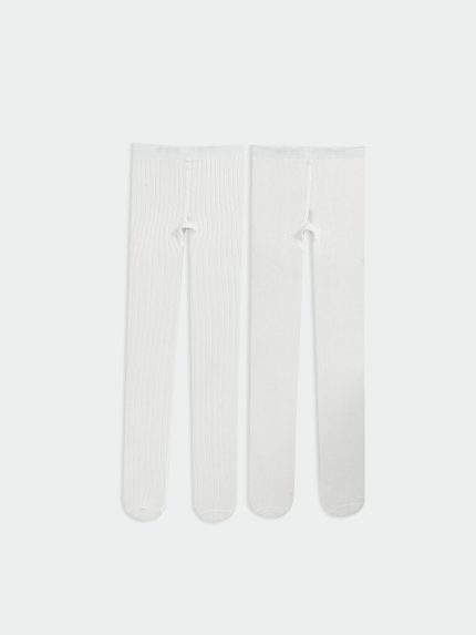 جوراب شلواری نوزاد دختر ال سی وایکیکی کلاسیک