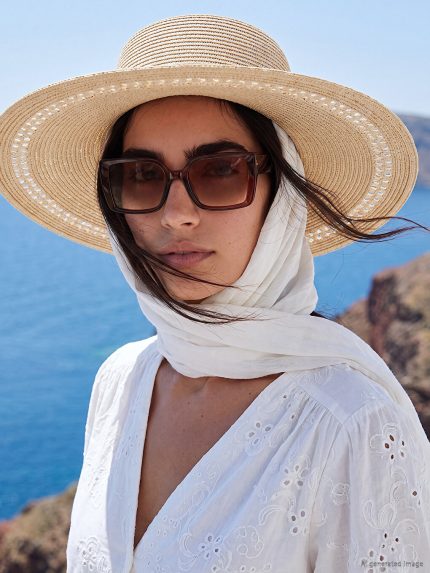 کلاه حصیری زنانه ال سی وایکیکی اکسسوریز