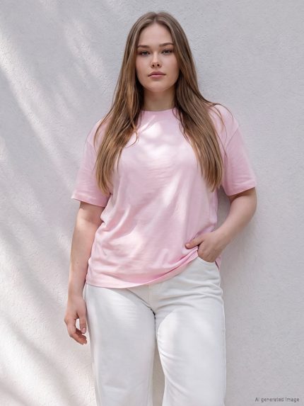 تی‌شرت زنانه ال سی وایکیکی کرو