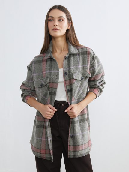کت پیراهن زنانه ال سی وایکیکی ویژن