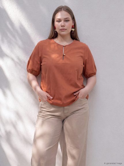 بلوز زنانه ال سی وایکیکی کرو