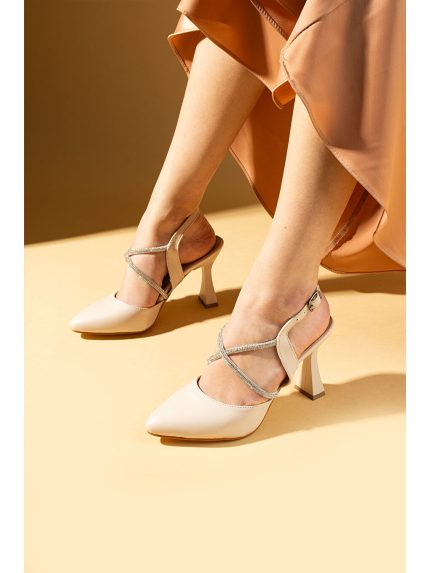 کفش پاشنه بلند  پمبه پوتین